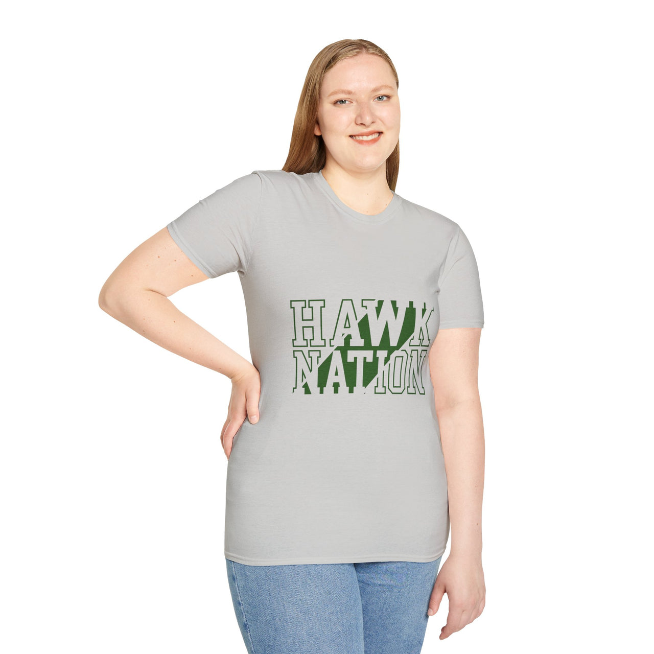 Hawk Nation - Unisex Softstyle T-Shirt