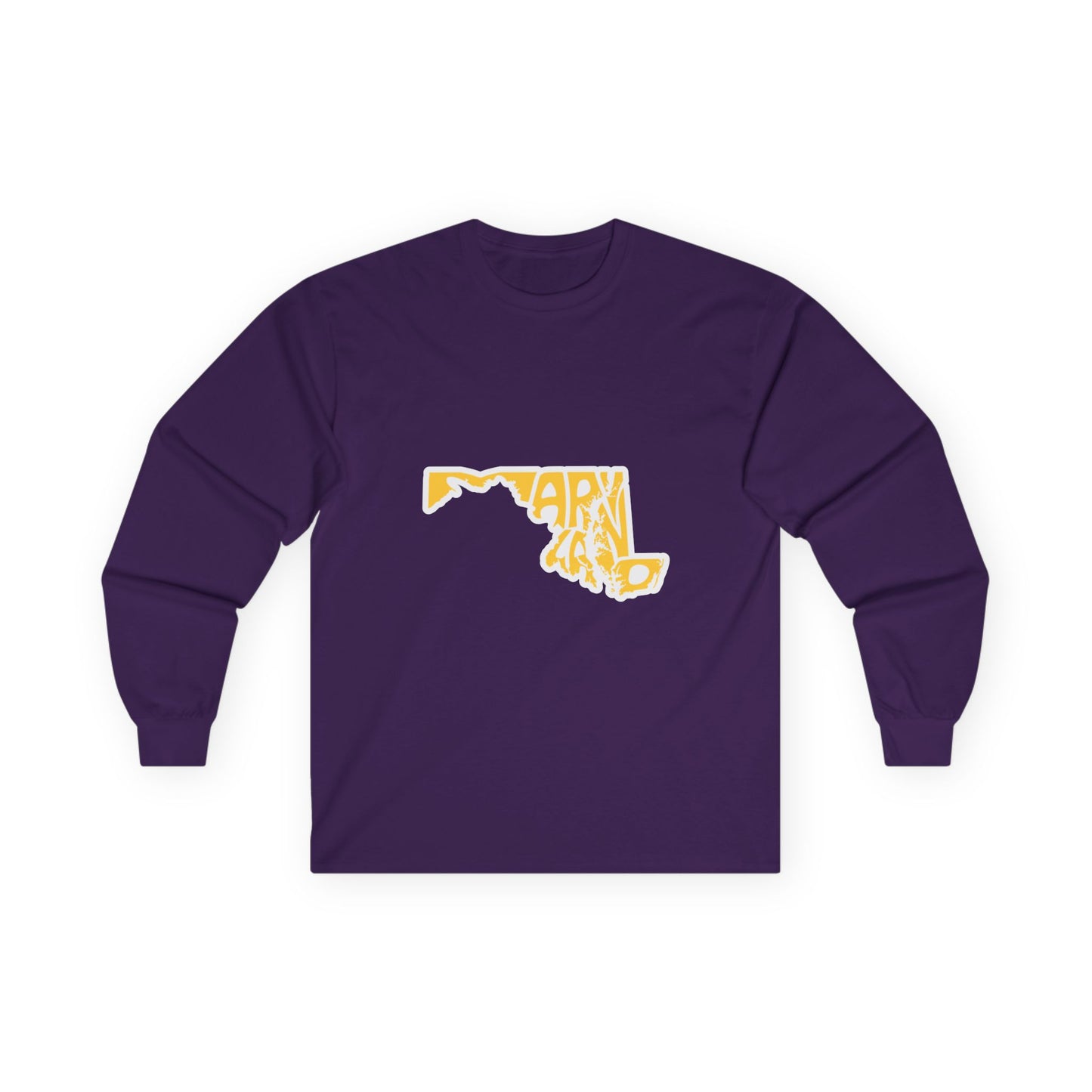 Maryland State Unisex Long Sleeve Tee