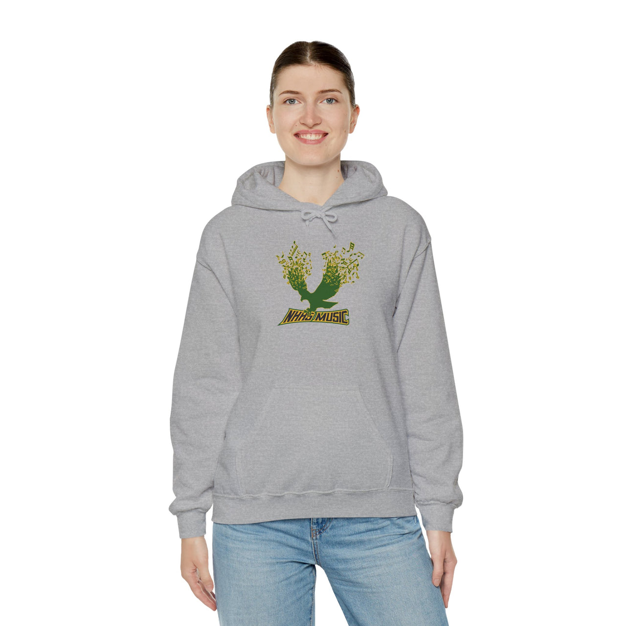 NHHS Music Unisex Hoodie, Eco-Friendly Sweatshirt, Gift for Music Lovers, Fall Fashion, Inspirational Apparel
