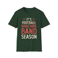 Marching Band Season Unisex T-Shirt, Softstyle Tee, Music Lover Gift, Band Member Apparel, Back to School, Football Season Tee - To Be Designs