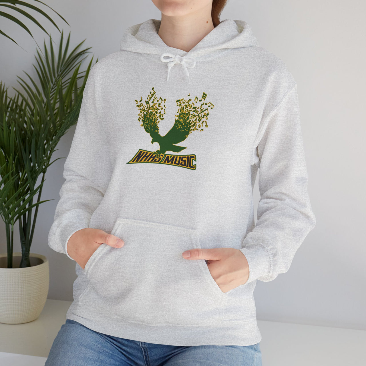 NHHS Music Unisex Hoodie, Eco-Friendly Sweatshirt, Gift for Music Lovers, Fall Fashion, Inspirational Apparel