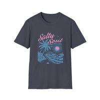 Salty Soul T-Shirt, Beach Vibes Tee, Unisex Summer Shirt, Gift for Coastal Lovers, Casual Everyday Wear