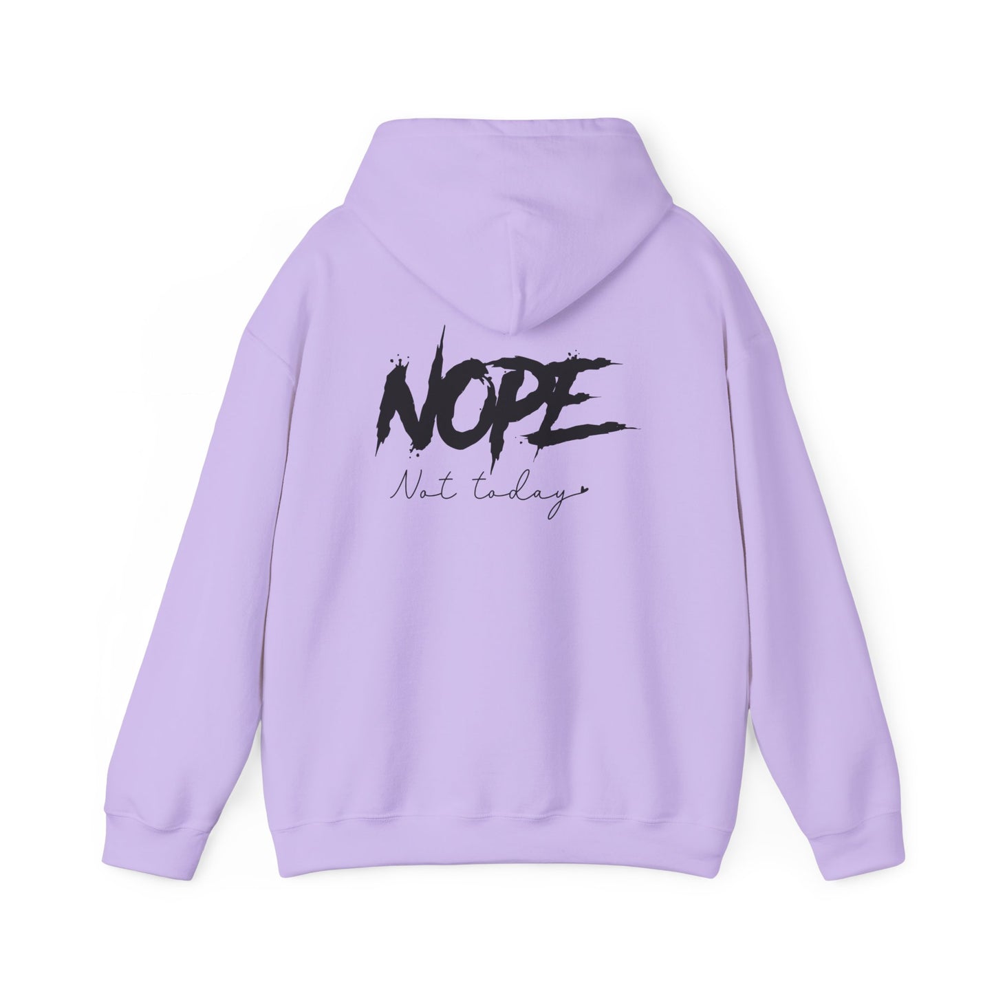 Trendy Unisex Hoodie with ‘NOPE Not Today’ Design, Stylish Casual Wear, Cozy Gift for Her or Him, Perfect for Everyday Comfort, Ideal [...] - To Be Designs