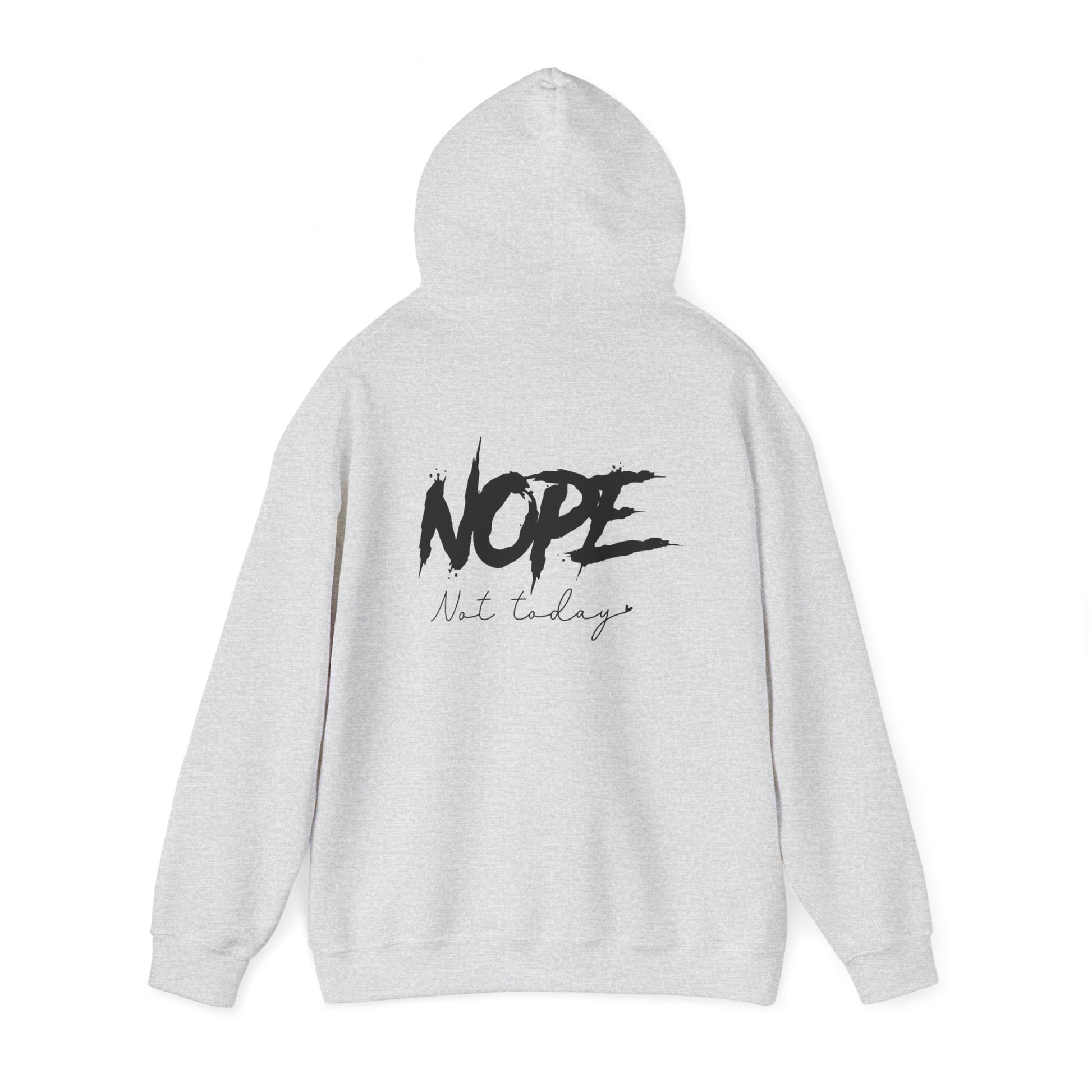 Trendy Unisex Hoodie with ‘NOPE Not Today’ Design, Stylish Casual Wear, Cozy Gift for Her or Him, Perfect for Everyday Comfort, Ideal [...] - To Be Designs