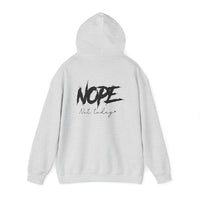 Trendy Unisex Hoodie with ‘NOPE Not Today’ Design, Stylish Casual Wear, Cozy Gift for Her or Him, Perfect for Everyday Comfort, Ideal [...] - To Be Designs