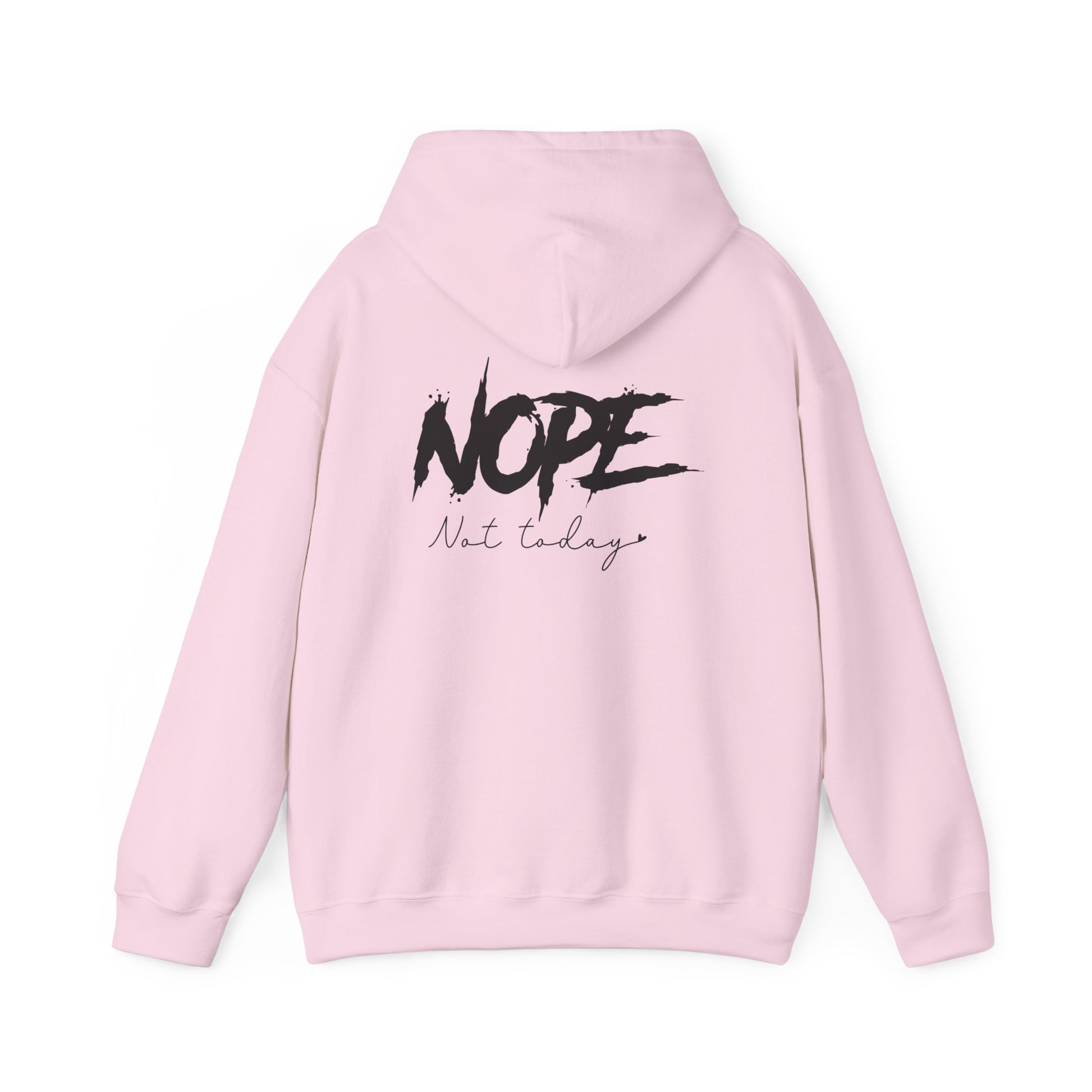 Trendy Unisex Hoodie with ‘NOPE Not Today’ Design, Stylish Casual Wear, Cozy Gift for Her or Him, Perfect for Everyday Comfort, Ideal [...] - To Be Designs