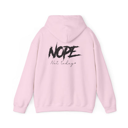 Trendy Unisex Hoodie with ‘NOPE Not Today’ Design, Stylish Casual Wear, Cozy Gift for Her or Him, Perfect for Everyday Comfort, Ideal [...] - To Be Designs
