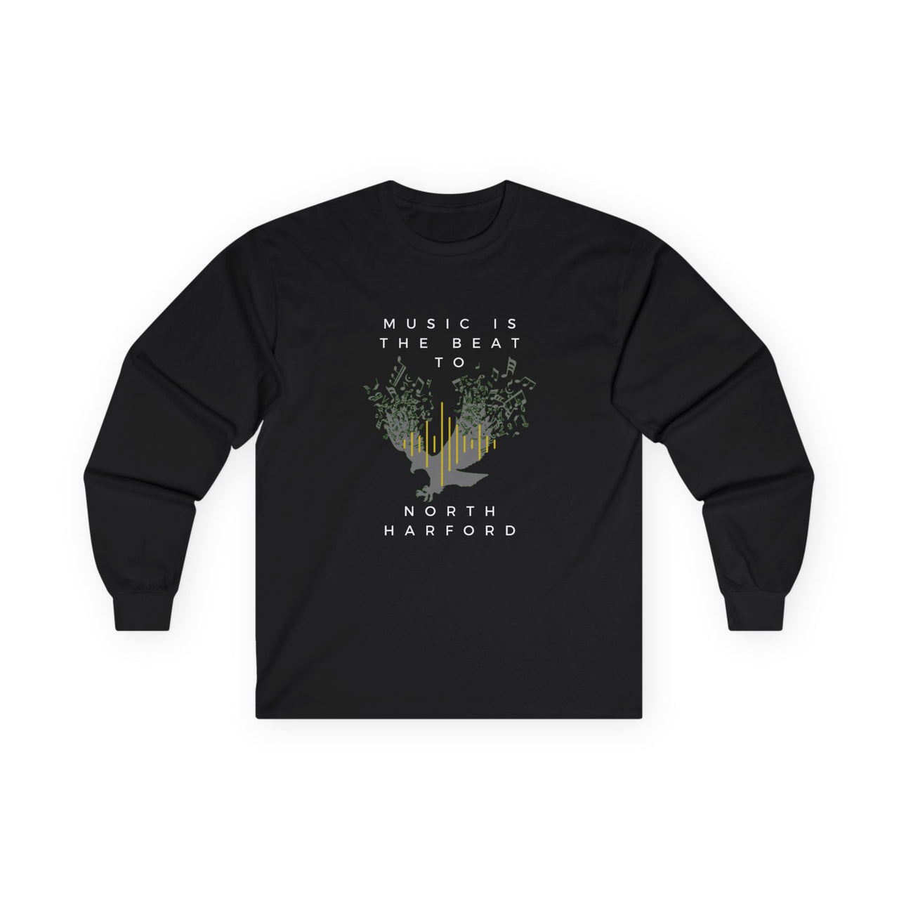 Music Is Life of North Harford - Unisex Long Sleeve Tee - To Be Designs