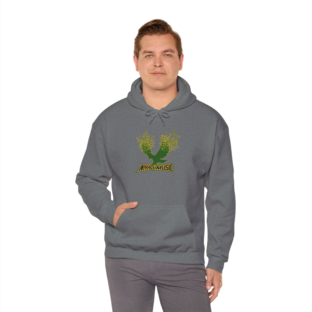 NHHS Music Unisex Hoodie, Eco-Friendly Sweatshirt, Gift for Music Lovers, Fall Fashion, Inspirational Apparel