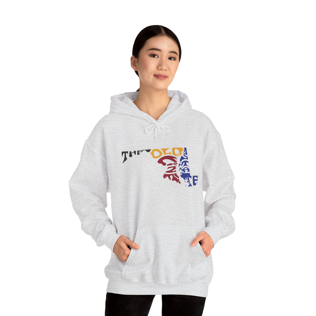 The Old Line State Vibrant Graphic Hooded Sweatshirt - Cozy Unisex Fashion, Perfect for Casual Outings, Gift for Friends, Stay Warm This Winter, Trendy [...]