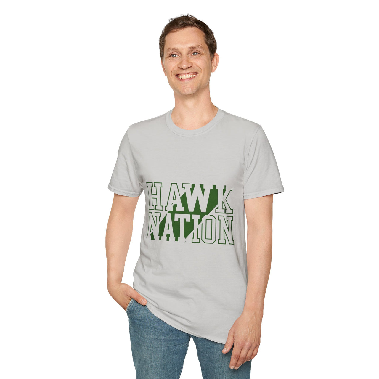 Hawk Nation - Unisex Softstyle T-Shirt