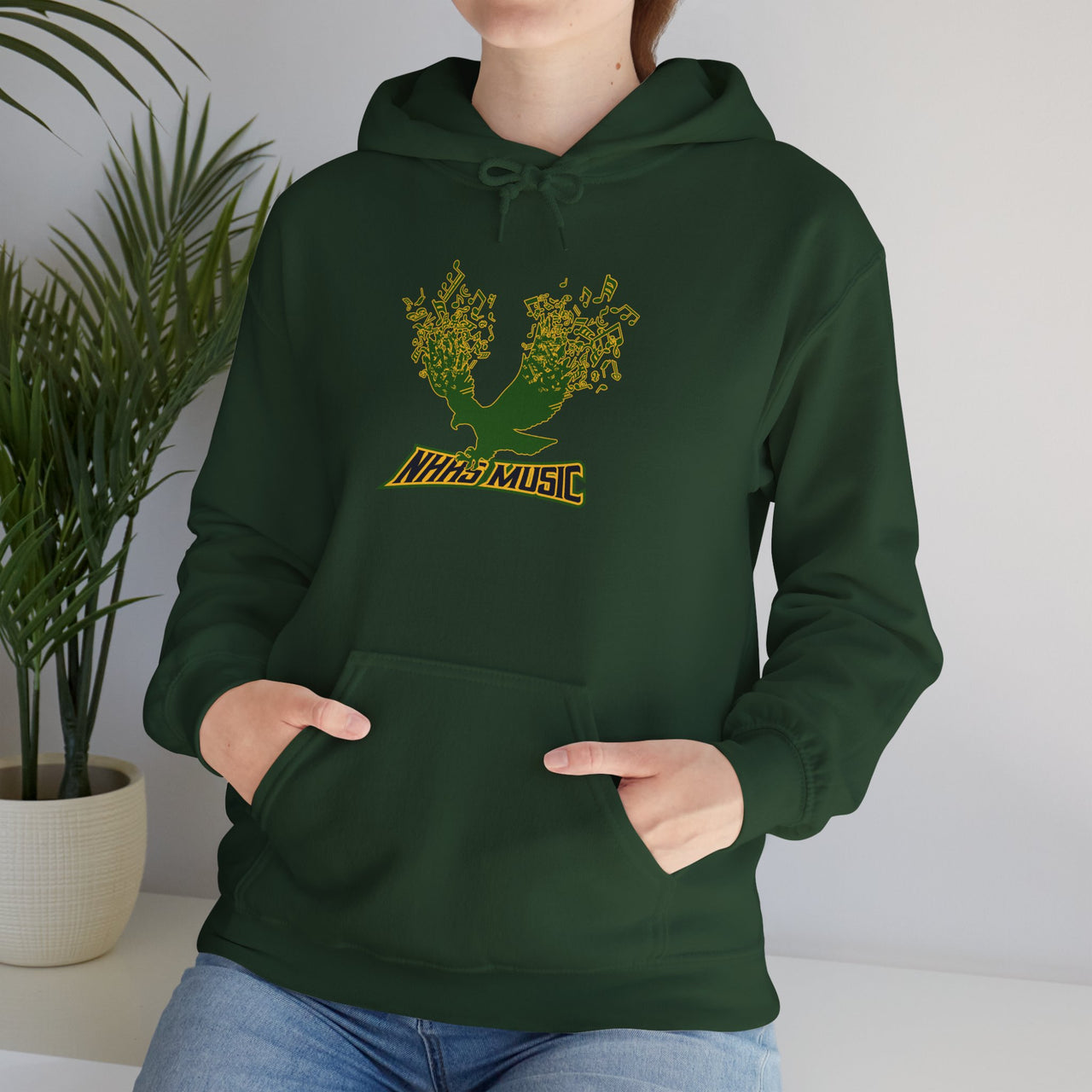 NHHS Music Unisex Hoodie, Eco-Friendly Sweatshirt, Gift for Music Lovers, Fall Fashion, Inspirational Apparel