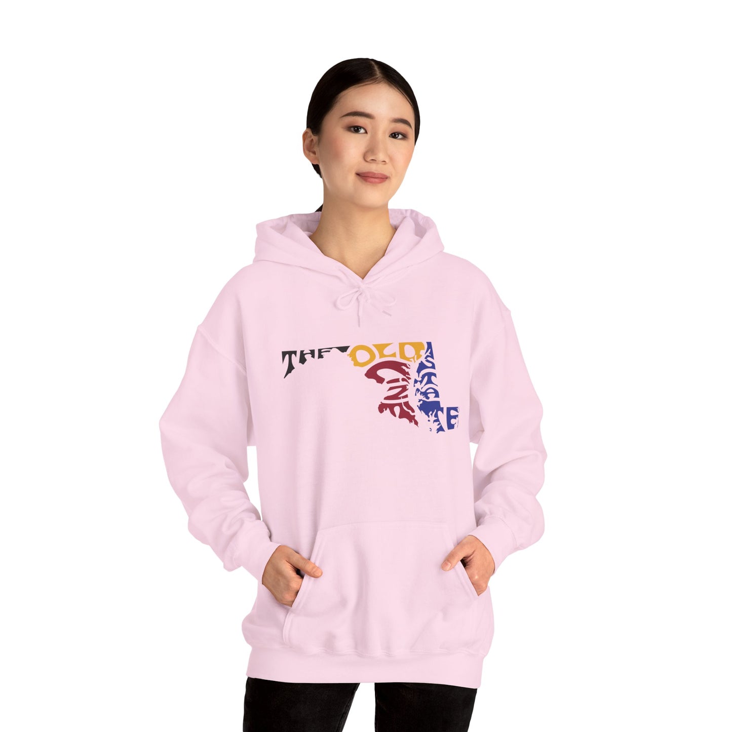 The Old Line State Vibrant Graphic Hooded Sweatshirt - Cozy Unisex Fashion, Perfect for Casual Outings, Gift for Friends, Stay Warm This Winter, Trendy [...]