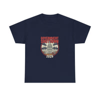 Government Shutdown Unisex Heavy Cotton Tee, Casual Wear, Political Statement, Gift for Activists, Unisex Graphic Tee