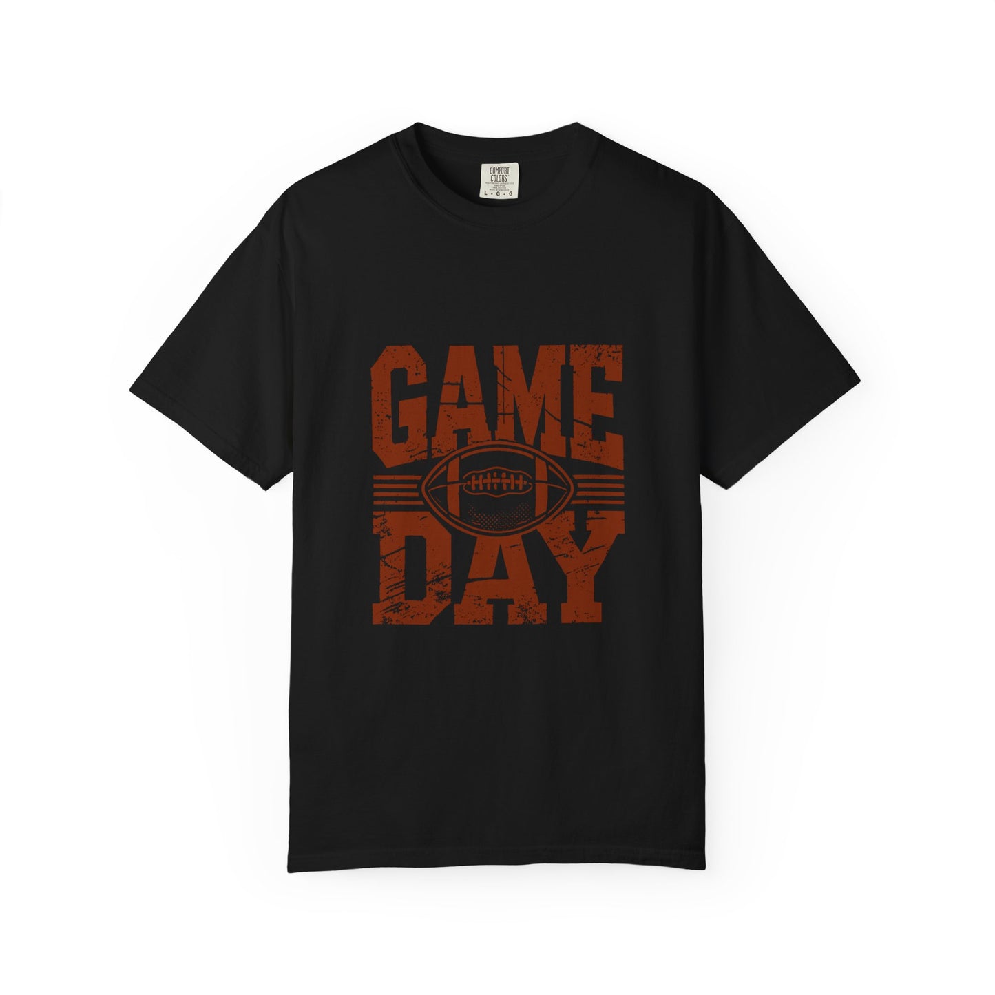 Game Day Unisex Garment-Dyed T-shirt, Football Tee, Sports Apparel, Gift for Him, Casual Wear, Tailgate Outfit, Game Night Shirt