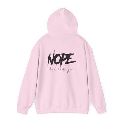 Trendy Unisex Hoodie with ‘NOPE Not Today’ Design, Stylish Casual Wear, Cozy Gift for Her or Him, Perfect for Everyday Comfort, Ideal [...] - To Be Designs