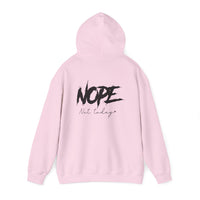 Trendy Unisex Hoodie with ‘NOPE Not Today’ Design, Stylish Casual Wear, Cozy Gift for Her or Him, Perfect for Everyday Comfort, Ideal [...] - To Be Designs