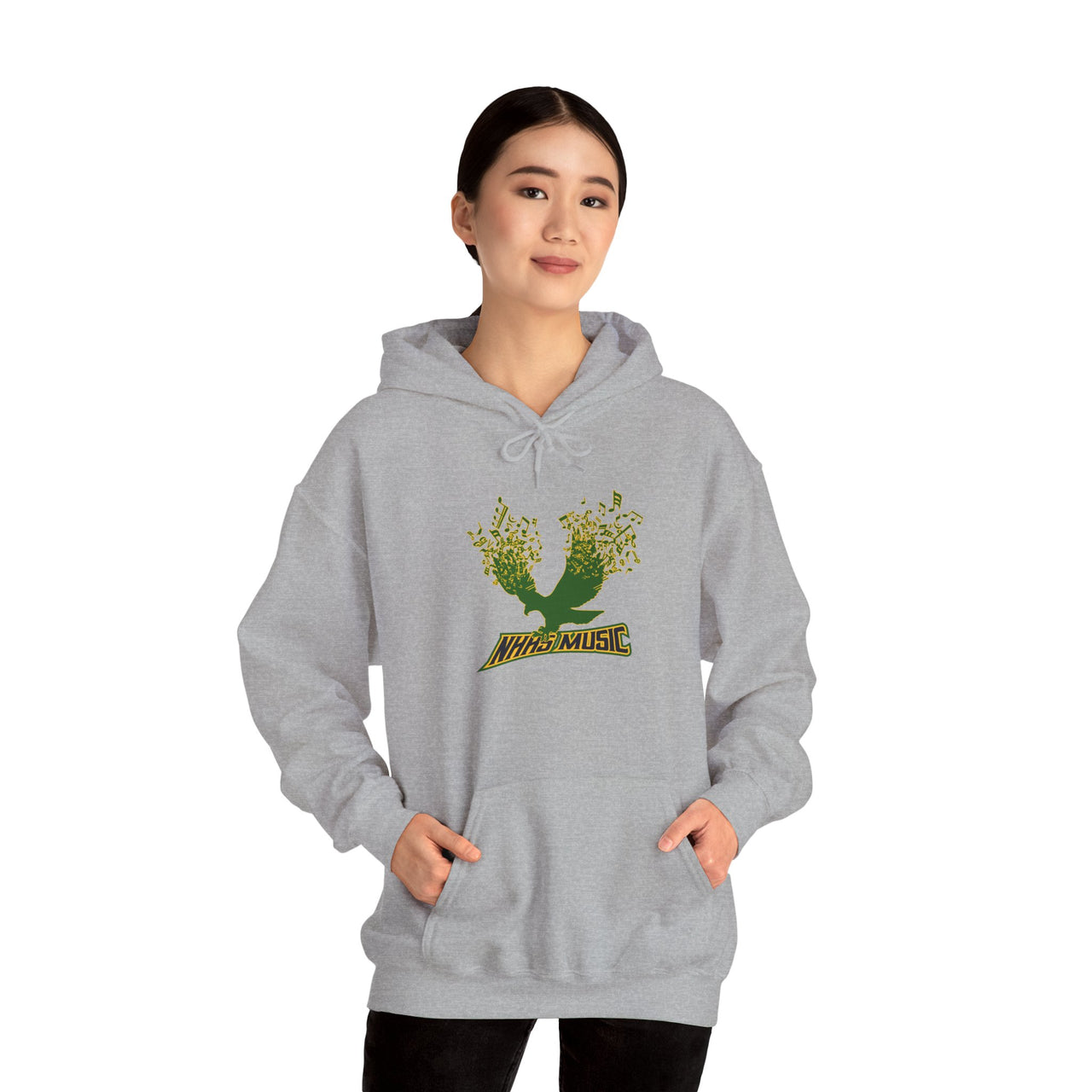 NHHS Music Unisex Hoodie, Eco-Friendly Sweatshirt, Gift for Music Lovers, Fall Fashion, Inspirational Apparel