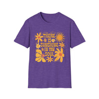 Sunshine in My Soul T-Shirt, Bright Floral Tee, Inspirational Shirt, Gift for Friend, Summer Outfit, Casual Wear - To Be Designs