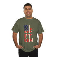 Bluffton South Carolina, Patriotic Unisex Heavy Cotton Tee, Casual Wear, Gift for Independence Day, Everyday Fashion, USA Pride Shirt