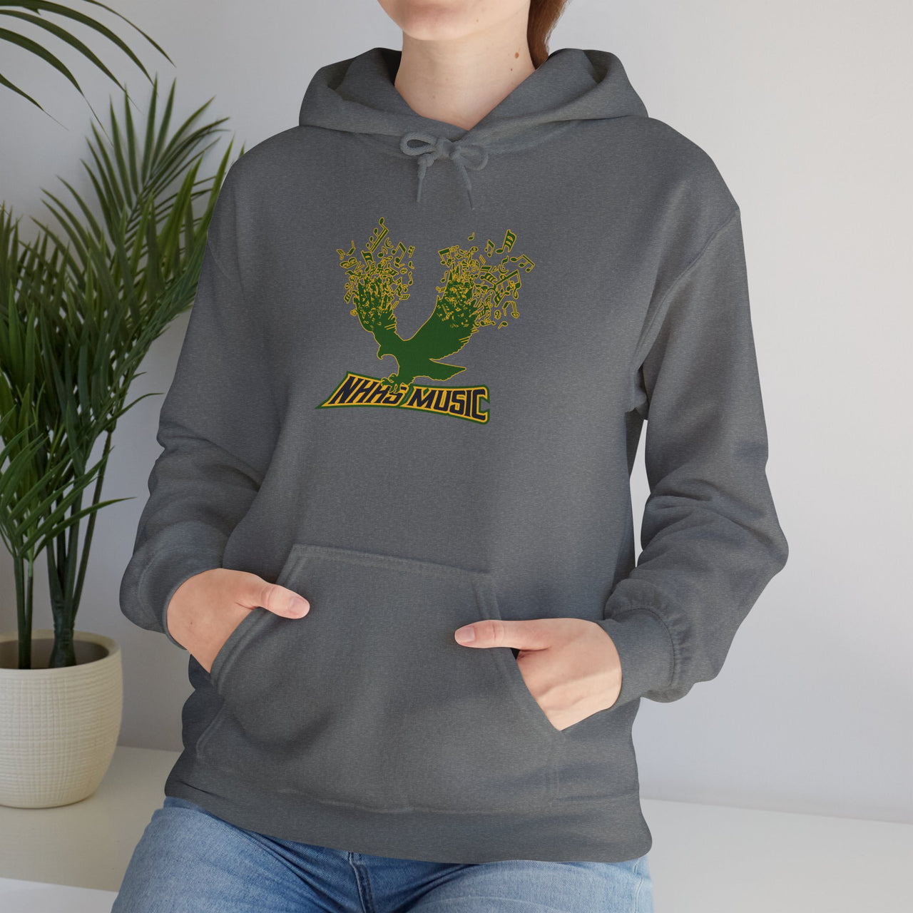 NHHS Music Unisex Hoodie, Eco-Friendly Sweatshirt, Gift for Music Lovers, Fall Fashion, Inspirational Apparel