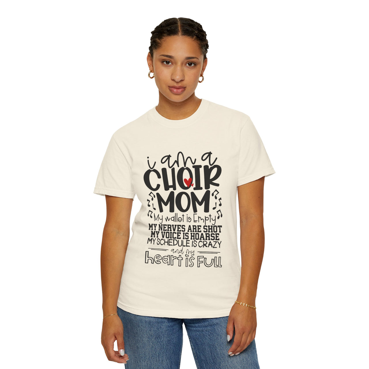 Choir Mom T-Shirt - Perfect Gift for Music Lovers, Choir Parents, or Mother's Day Celebration, Great for Concerts, Family Gatherings, [...]