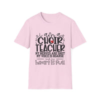 Heartfelt Choir Teacher T-Shirt, Music Educator Gift, Unisex Tee, Teacher Appreciation, Back to School, Cute and Comfy Shirt