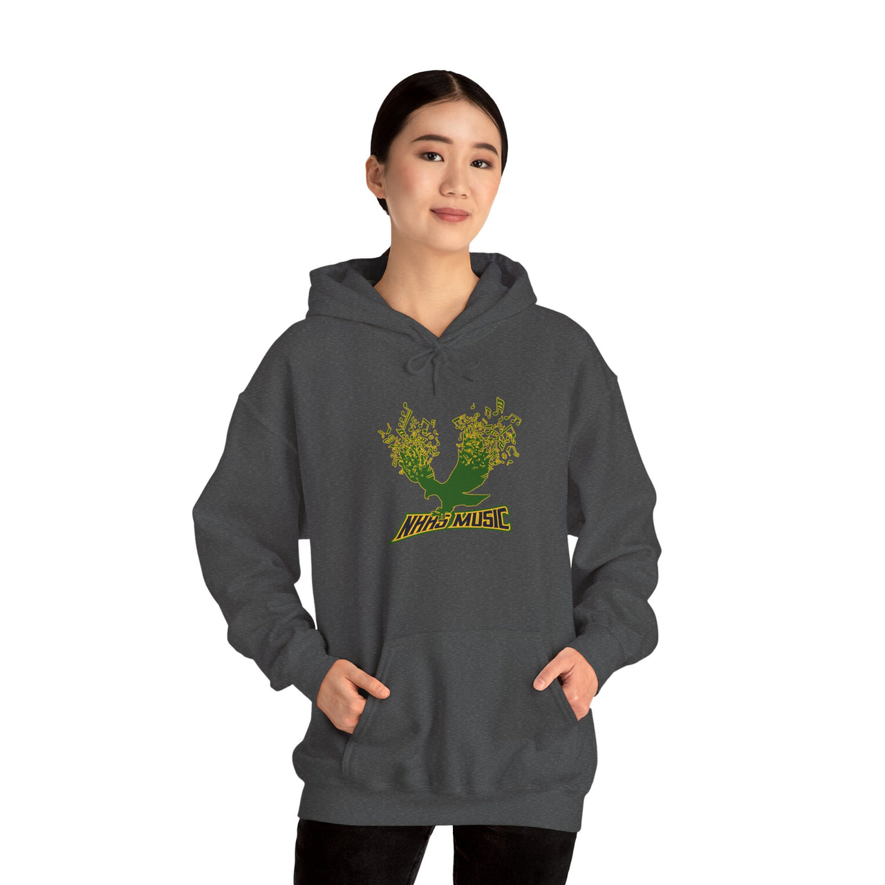 NHHS Music Unisex Hoodie, Eco-Friendly Sweatshirt, Gift for Music Lovers, Fall Fashion, Inspirational Apparel