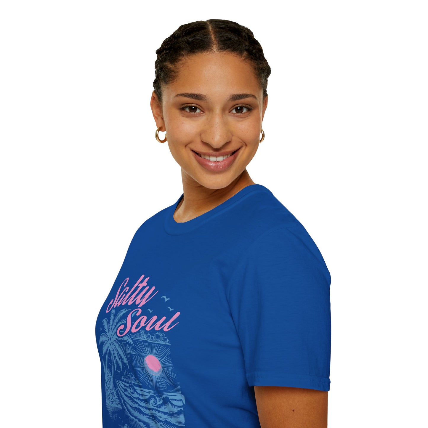 Salty Soul T-Shirt, Beach Vibes Tee, Unisex Summer Shirt, Gift for Coastal Lovers, Casual Everyday Wear