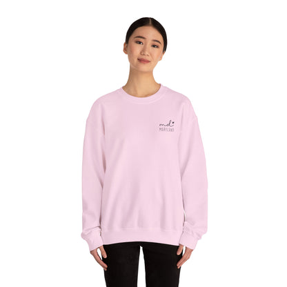 Maryland MD Cozy Unisex Crewneck Sweatshirt, Comfy Layering Piece, Perfect Gift for Friends, Relaxed Style for Every Season, Casual Sweat