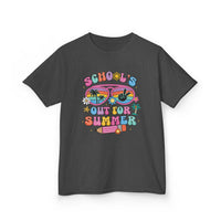 Summer Vibes Kids Tee, School's Out Shirt, Kids Summer T-Shirt, Fun Graphic Tee, Youth Casual Wear - To Be Designs
