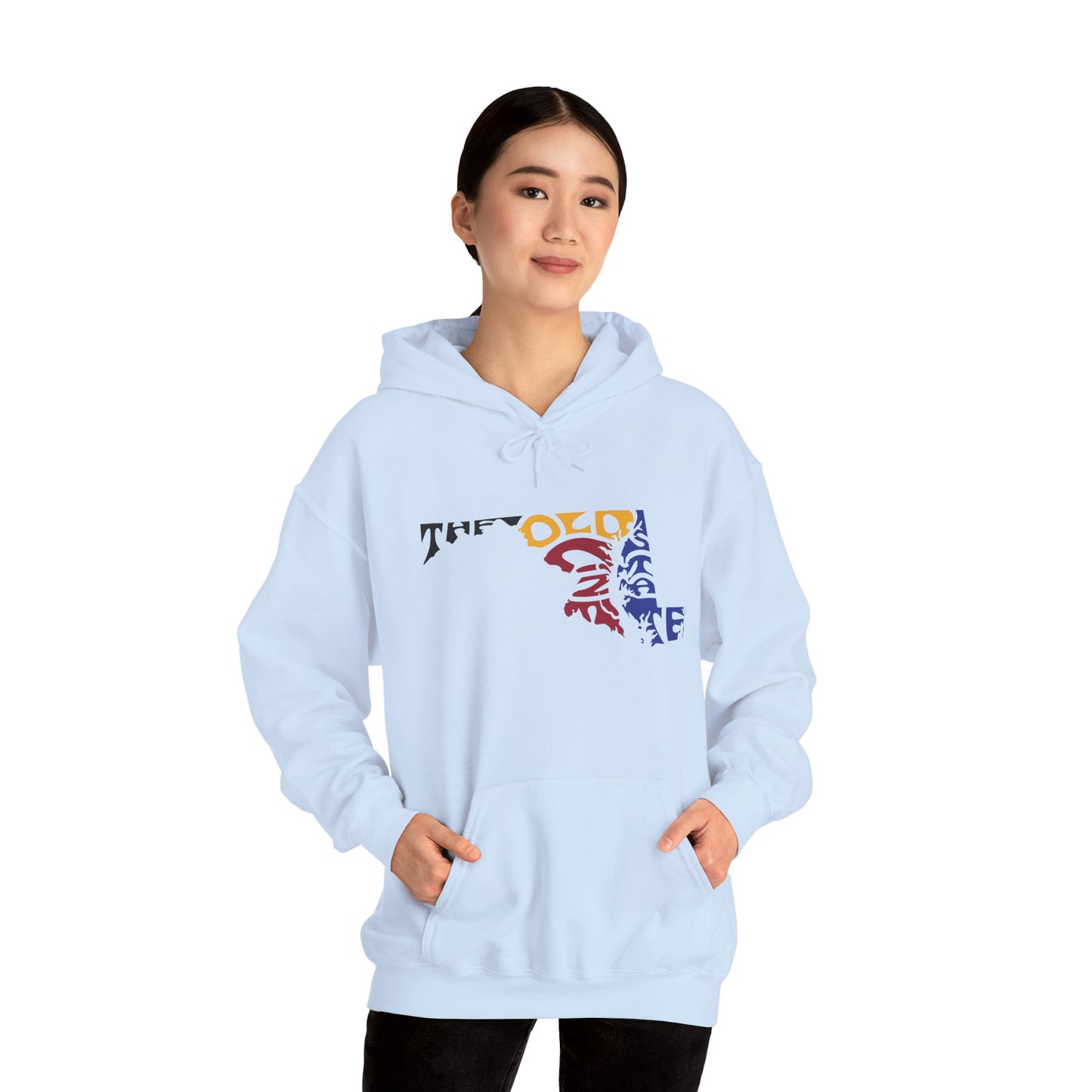 The Old Line State Vibrant Graphic Hooded Sweatshirt - Cozy Unisex Fashion, Perfect for Casual Outings, Gift for Friends, Stay Warm This Winter, Trendy [...]