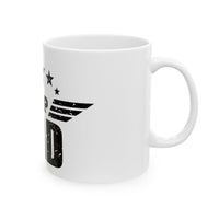 Top Dad Ceramic Mug | Gift for Father's Day, Dad's Birthday, Coffee Lovers, Kitchen Decor, Unique Mug for Men - To Be Designs