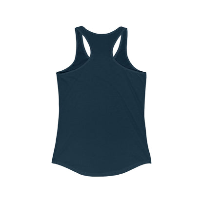 Summer Vibes Racerback Tank, Women's Workout Shirt, Vacation Top, Festival Sleeveless Tee, Beachwear Tank - To Be Designs