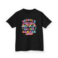 Summer Vibes Kids Tee, School's Out Shirt, Kids Summer T-Shirt, Fun Graphic Tee, Youth Casual Wear - To Be Designs