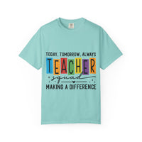 Colorful Teacher T-Shirt | Teacher Squad | Gift for Educators, School Spirit Tee, Classroom Apparel, Inspirational Teacher Gift