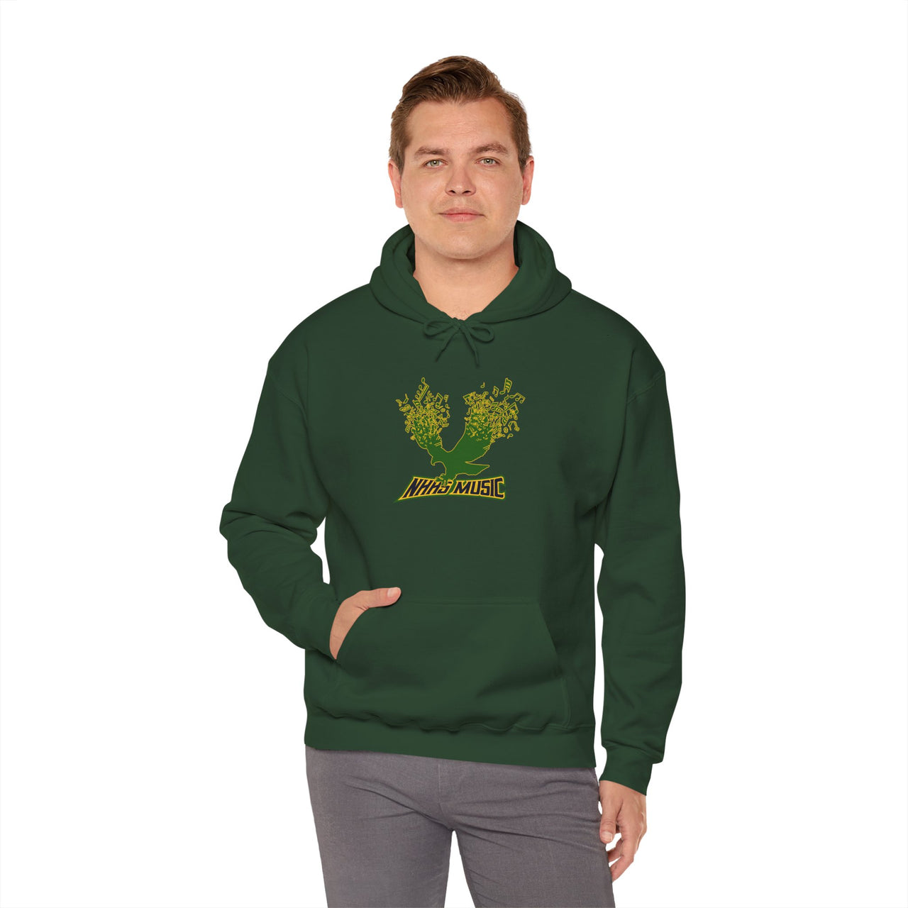 NHHS Music Unisex Hoodie, Eco-Friendly Sweatshirt, Gift for Music Lovers, Fall Fashion, Inspirational Apparel