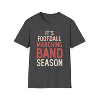 Marching Band Season Unisex T-Shirt, Softstyle Tee, Music Lover Gift, Band Member Apparel, Back to School, Football Season Tee - To Be Designs