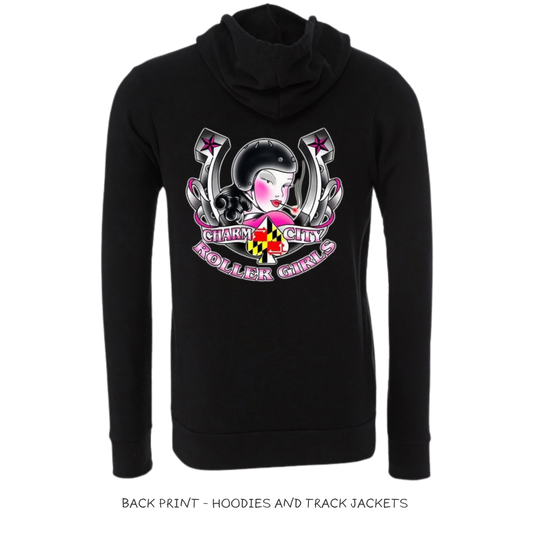 CCRD - Full-Zip Unisex Hooded Sweatshirt